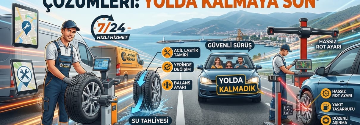 Gemlik Yol Yardım ve Lastik Servis Çözümleri.