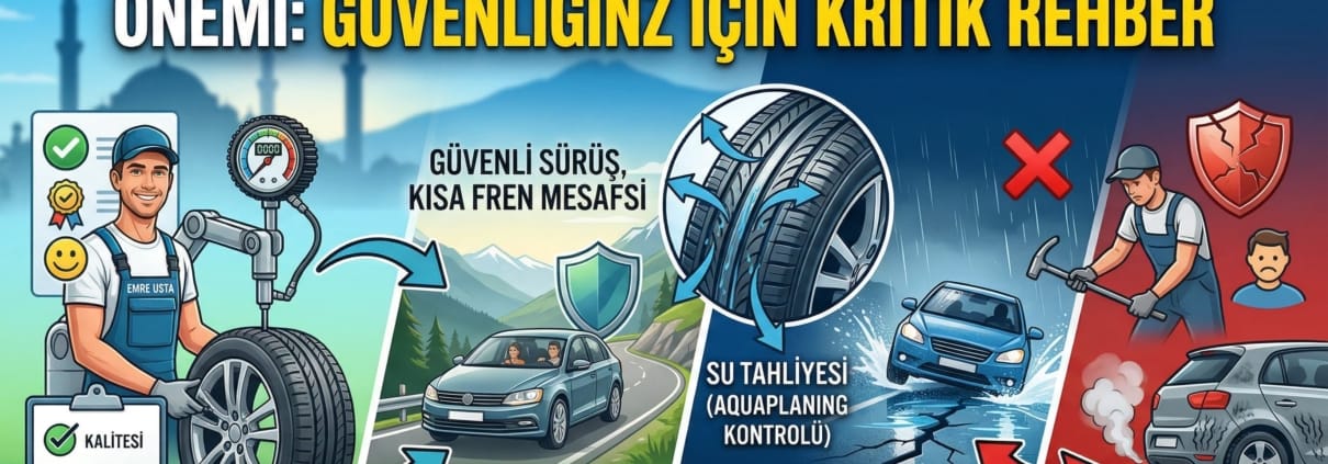 Lastik Tamir Hizmetlerinin Önemi Güvenliğiniz İçin Kritik Rehber