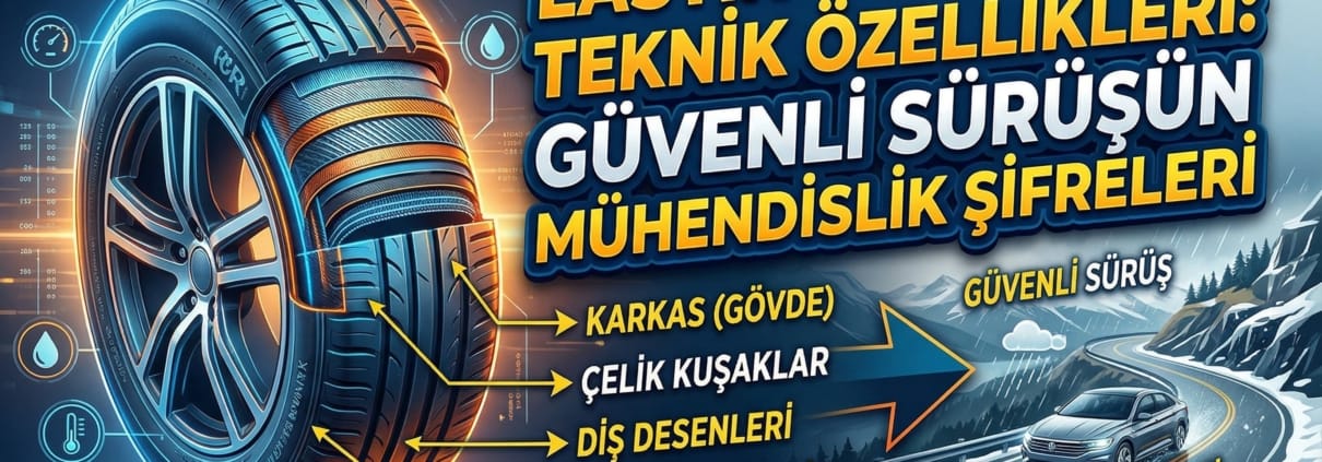 Lastik Yapısı ve Teknik Özellikleri Güvenli Sürüşün Mühendislik Şifreleri