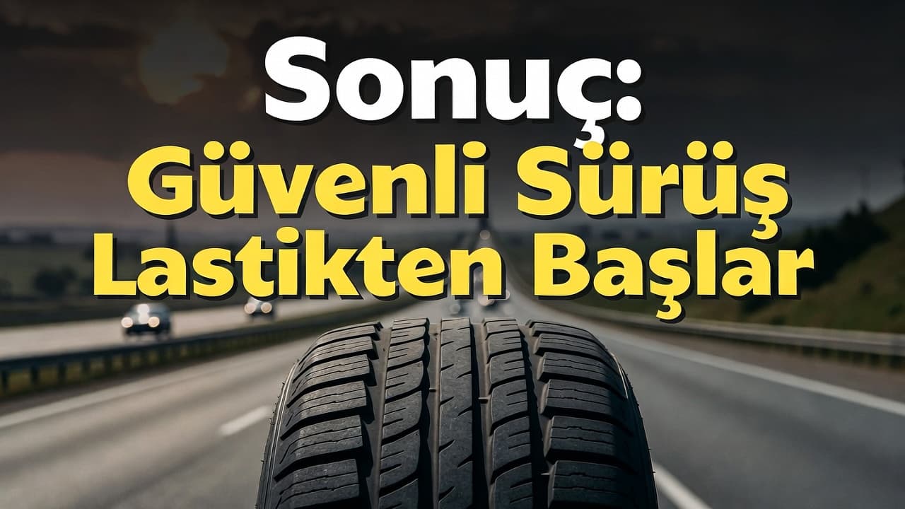 Sonuç Güvenli Sürüş Lastikten Başlar